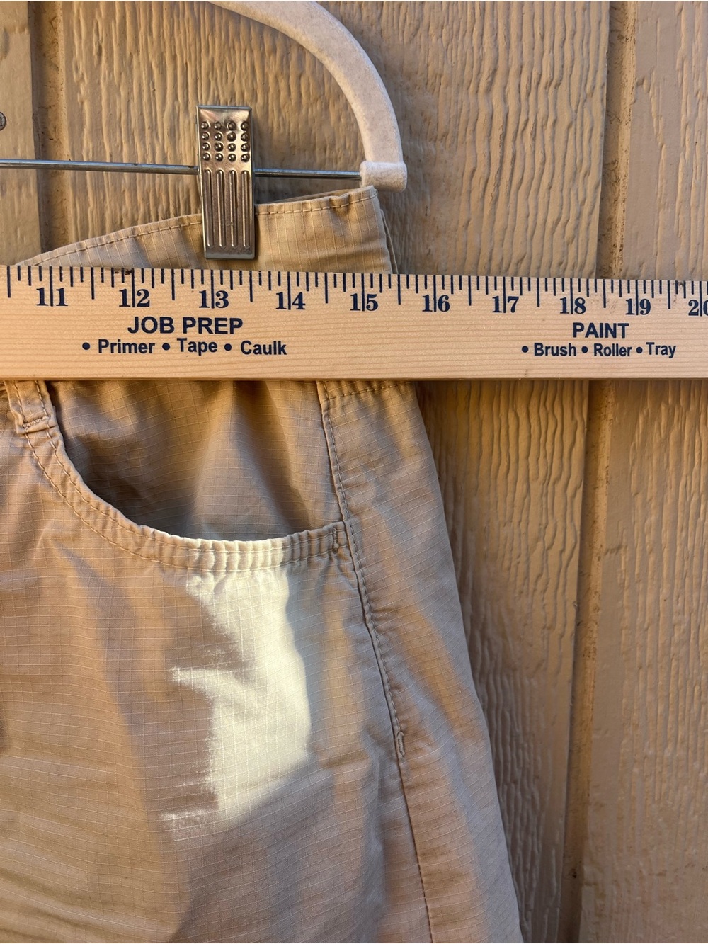 Zara Maxi Skirt M  Beige Ripstop Cargo Utility Baggy Y2K Gorpcore - Picture 3 of 7